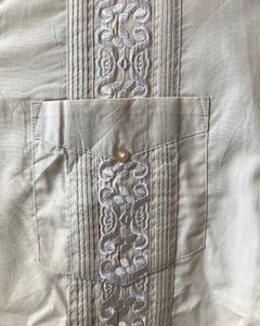 GUAYABERA-Cuba shirt-(size M)