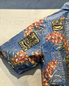 Reyn spooner-Aloha shirt-(size S)