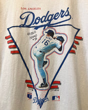 画像をギャラリービューアに読み込む, 90’s Dodgers Hideo Nomo-T-shirt-(Boy’s size M)Made in U.S.A.
