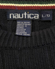 画像をギャラリービューアに読み込む, 90’s Nautica-Cotton knit-(size L)
