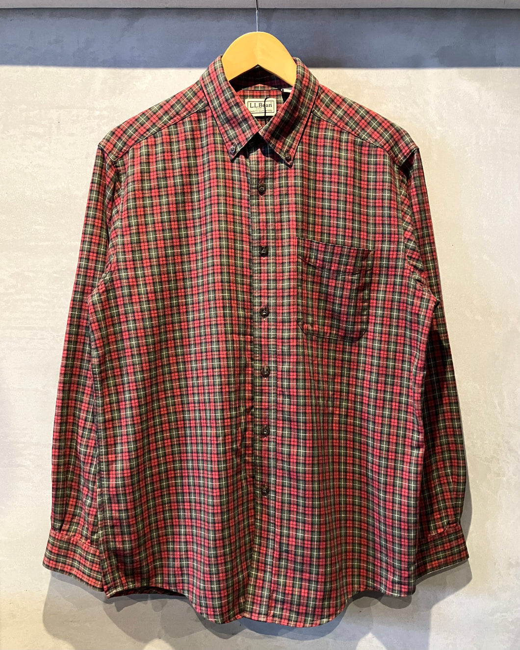 L.L.Bean-L/S shirt-(size M)