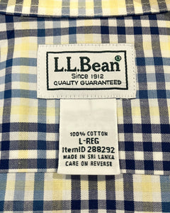 L.L.Bean-L/S shirt-(size L)
