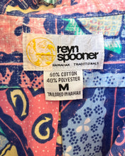 画像をギャラリービューアに読み込む, 80’s Reyn spooner-Aloha shirt-(size M)Made in HAWAII
