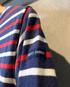 SAINT JAMES-L/S T-shirt-(size XXS)Made in FRANCE