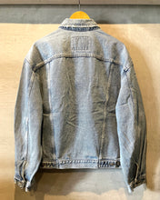 画像をギャラリービューアに読み込む, JEANS H.I.S-Denim jacket-(size L)
