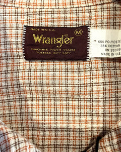 Wrangler-L/S shirt-(size M)Made in U.S.A.