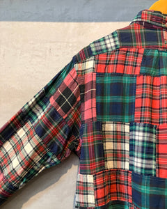 Ralph Lauren-Patchwork shirt-(size M)