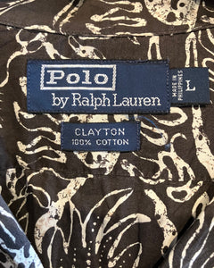 90’s POLO Ralph Lauren-S/S shirt-(size L)