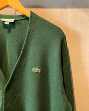 画像をギャラリービューアに読み込む, LACOSTE-Wool cardigan-(size L)
