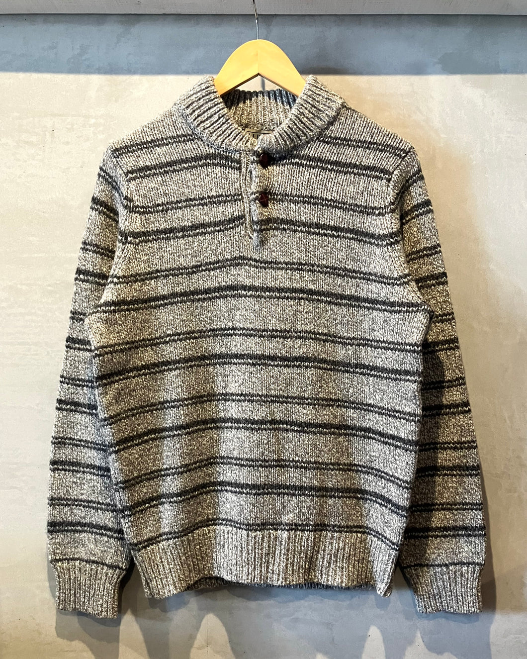 L.L.Bean-Lambs wool Knit-(size L)