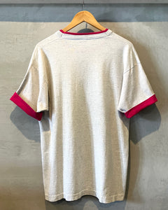 90’s FRUIT OF THE LOOM-T-shirt-(size XL)Made in U.S.A.