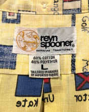 画像をギャラリービューアに読み込む, 80’s Reyn spooner-Aloha shirt-(size L)Made in HAWAII
