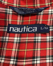 画像をギャラリービューアに読み込む, 90’s nautica-L/S shirt-(size L)Made in U.S.A.
