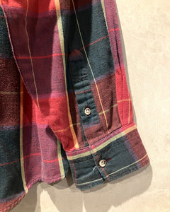 90’s Eddie Bauer-L/S shirt-(size L)Made in U.S.A.