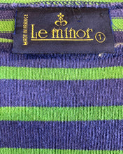 画像をギャラリービューアに読み込む, Le minor-L/S shirt-(size 1)Made in FRANCE
