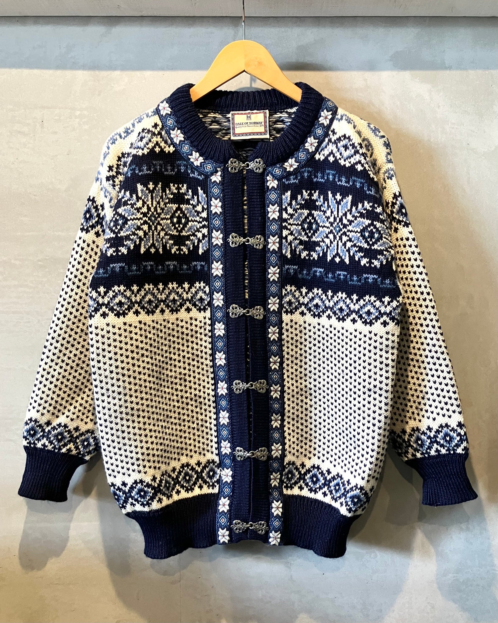 DALE of NORWAY ノルディック柄カーディガン L ノルディック柄 チロルカーディガン | DALE OF Norway - 古着屋