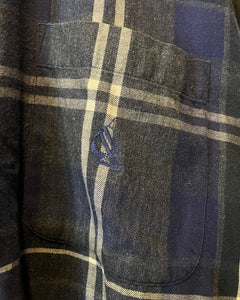 90’s nautica-L/S shirt-(size M)