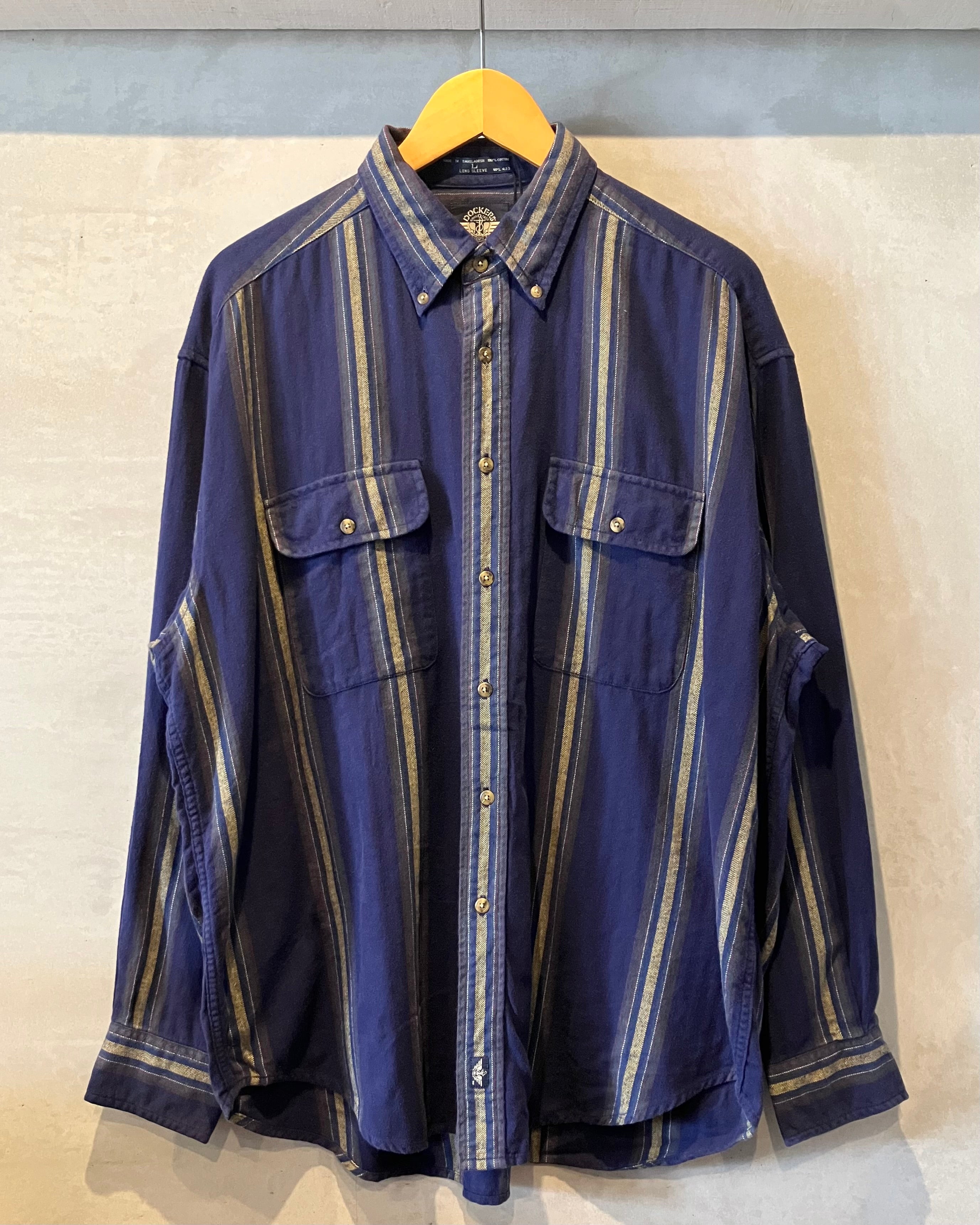 90's DOCKERS-L/S shirt-(size L) – Chapter vintage