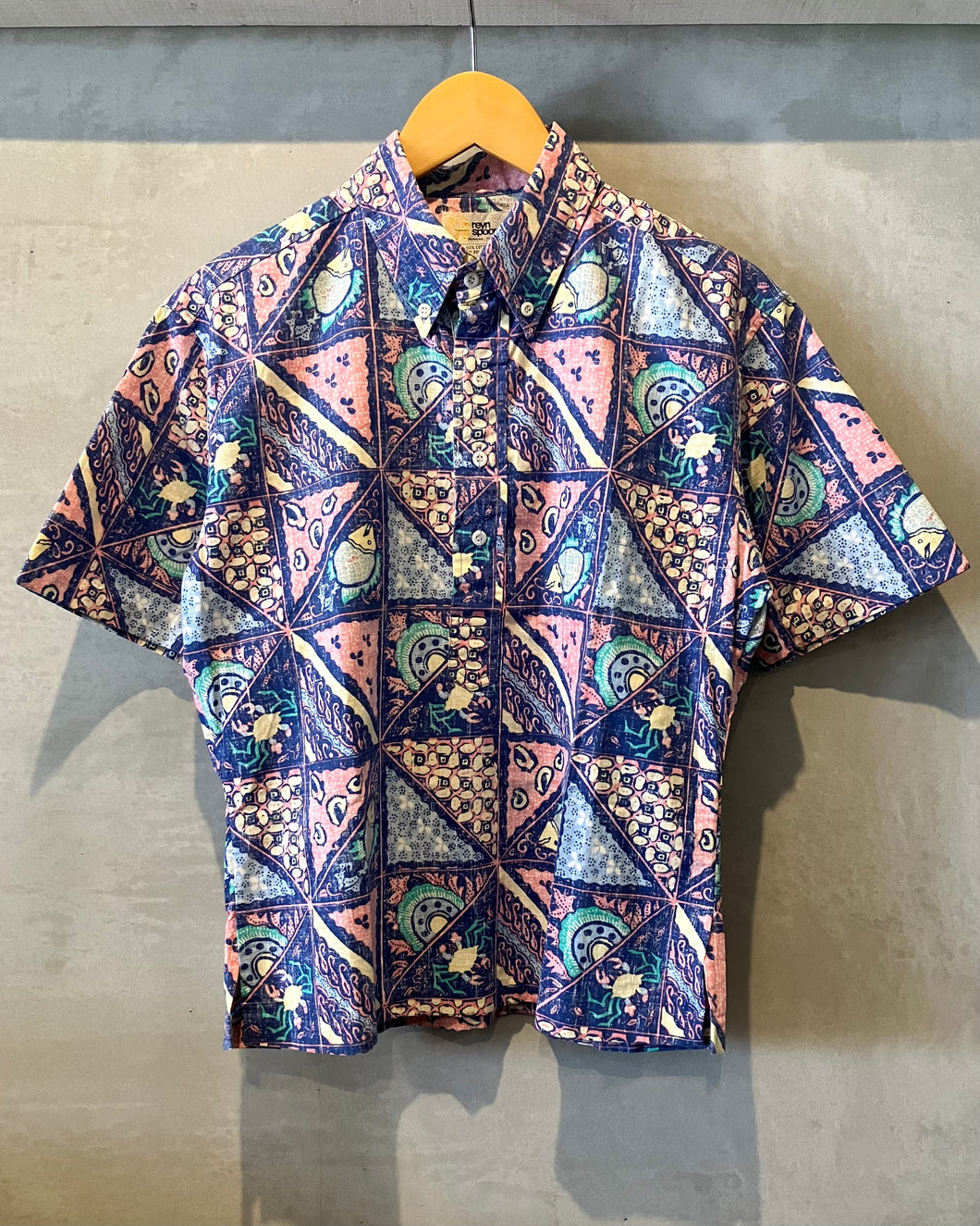 80’s Reyn spooner-Aloha shirt-(size M)Made in HAWAII