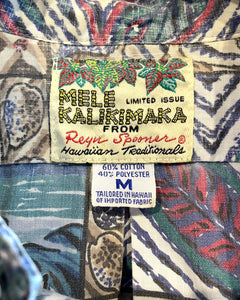 90’s Reyn spooner-Aloha shirt-(size M)Made in HAWAII