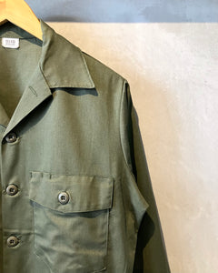 80’s U.S.ARMY-Utility shirt-(size 15 1/2×33）