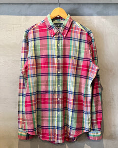 90’s Ralph Lauren-L/S shirt-(size L)