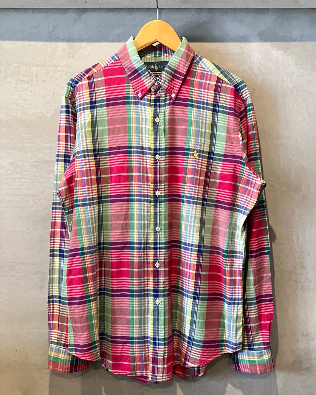 90’s Ralph Lauren-L/S shirt-(size L)