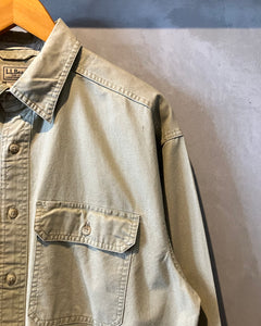 L.L.Bean-L/S shirt-(size M)