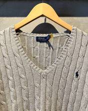 画像をギャラリービューアに読み込む, POLO Ralph Lauren-Cotton knit-(size XL)
