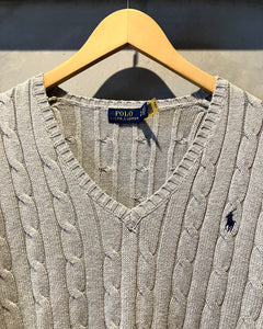 POLO Ralph Lauren-Cotton knit-(size XL)