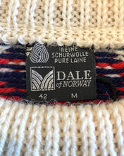 画像をギャラリービューアに読み込む, 80’s DALE OF NORWAY-Knit-(size 42 M)Made in NORWAY
