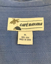 画像をギャラリービューアに読み込む, CAFE HAVANA-Silk shirt-(size XL)
