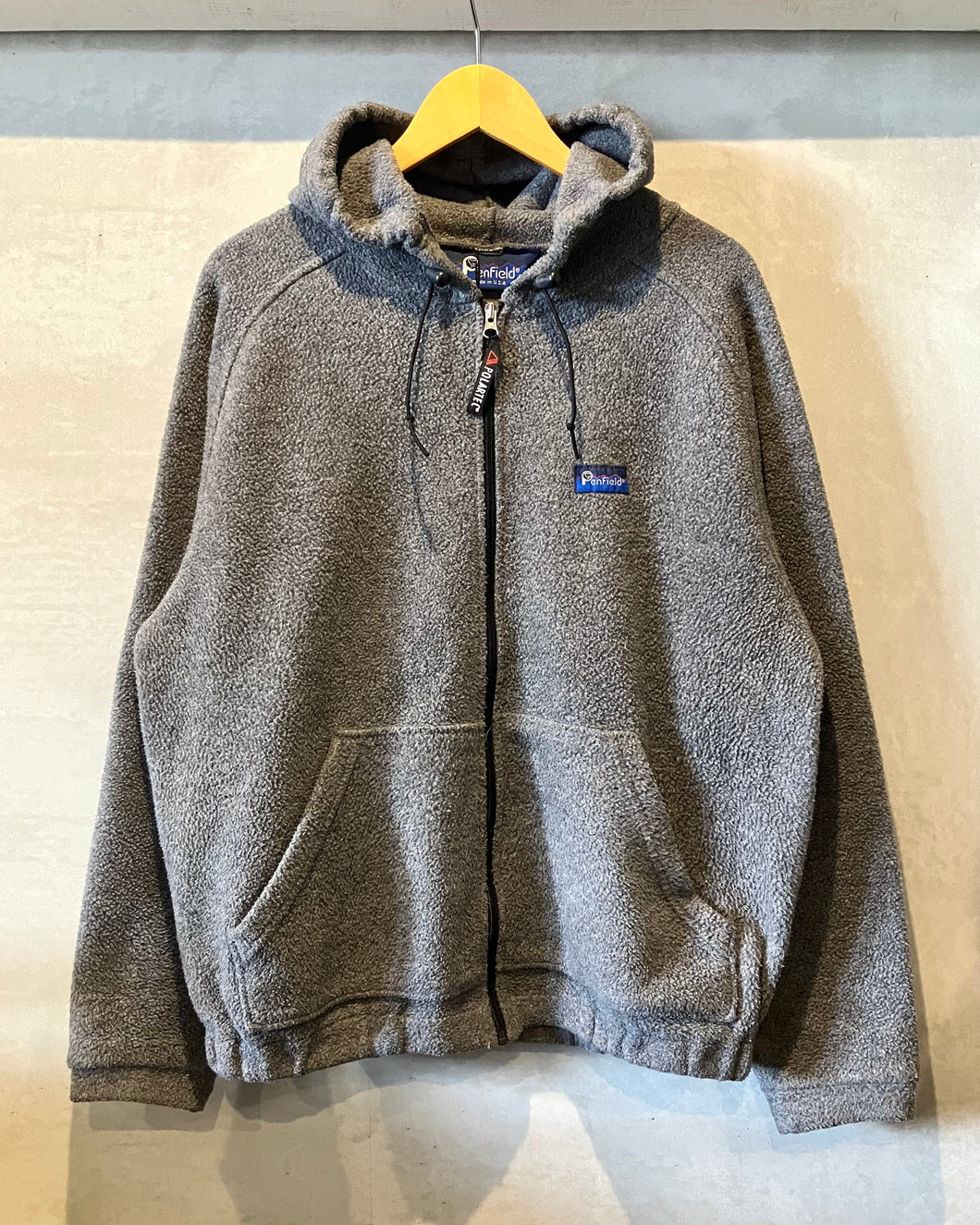 90‘s Penfield-Fleece Zipup parka-(size M)Made in U.S.A.