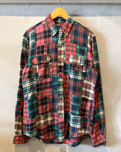 Ralph Lauren-Patchwork shirt-(size M)