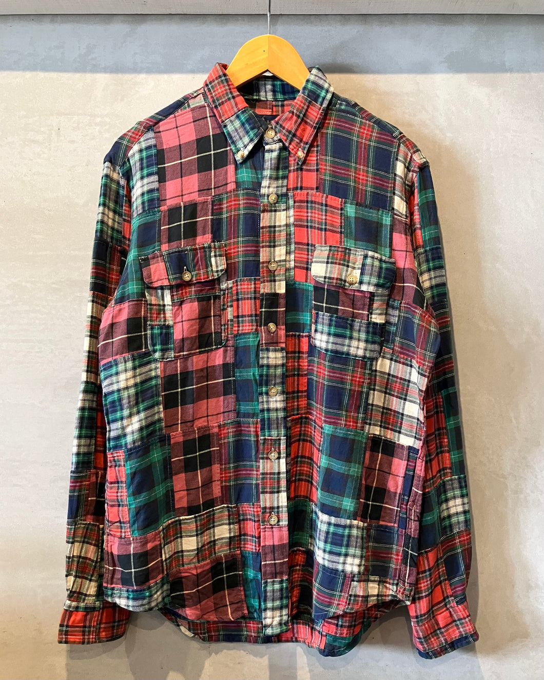 Ralph Lauren-Patchwork shirt-(size M)