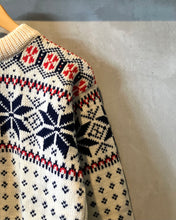 画像をギャラリービューアに読み込む, 80’s DALE OF NORWAY-Knit-(size 42 M)Made in NORWAY
