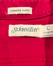 画像をギャラリービューアに読み込む, 90‘s SAINT JOHNS BAY-L/S shit-(size L)Made in U.S.A.
