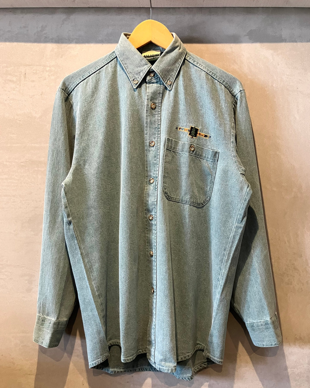 80〜90‘s Coldwater Creak-L/S shirt-Made in U.S.A.