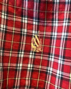 90’s nautica-L/S shirt-(size L)Made in U.S.A.