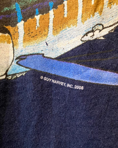 00’s GUY HARVEY-T-shirt-(size M)