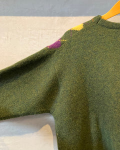 BLARNEY-Knit-(size XL)Made in IRELAND