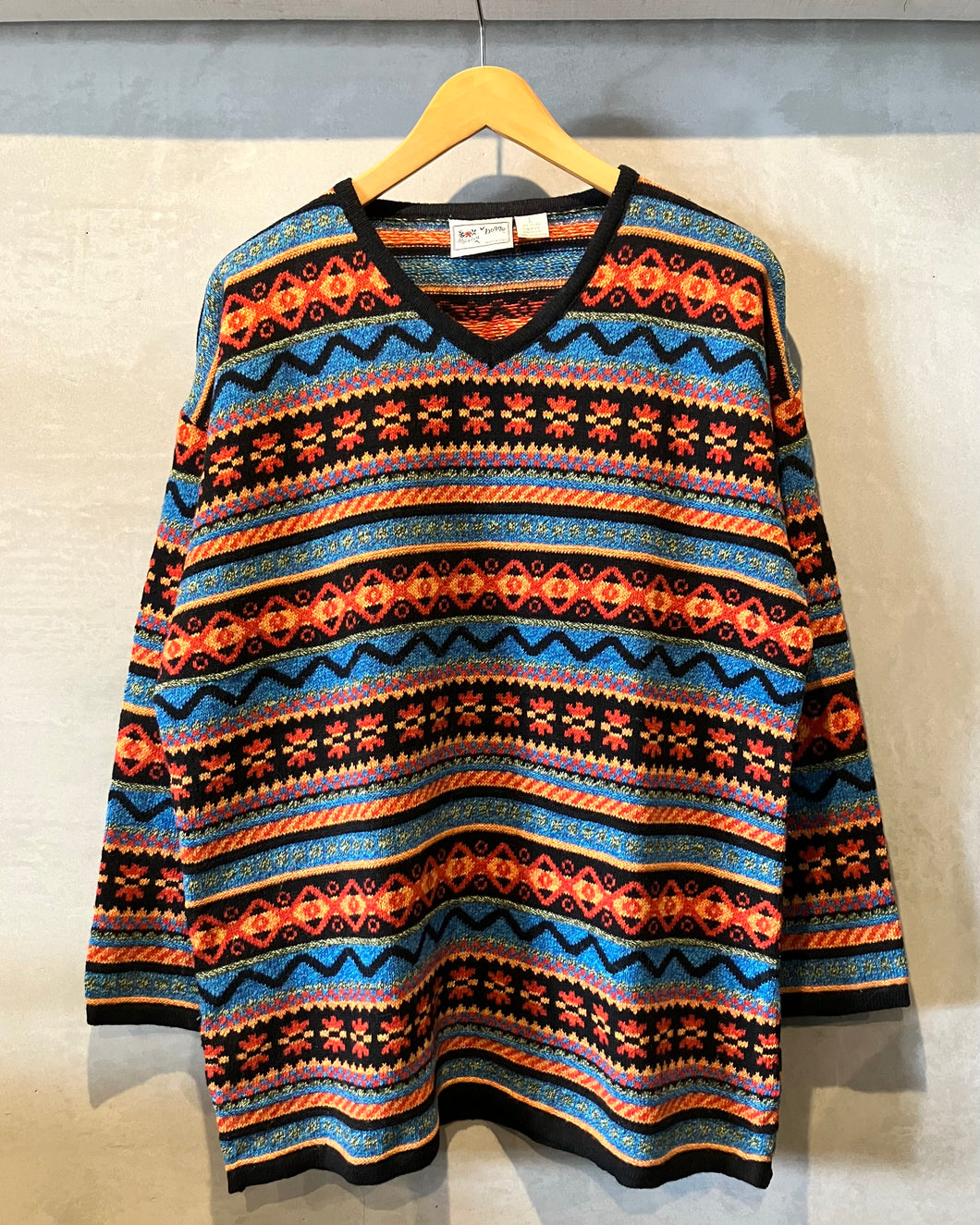 80’s Maglia Donna-Knit-(size L)Made in ITALY