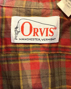 80’s ORVIS-L/S shirt-Made in U.S.A.