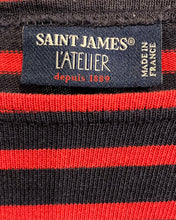 画像をギャラリービューアに読み込む, SAINT JAMES-L/S T-shirt-(size S)Made in FRANCE
