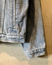 画像をギャラリービューアに読み込む, JEANS H.I.S-Denim jacket-(size L)
