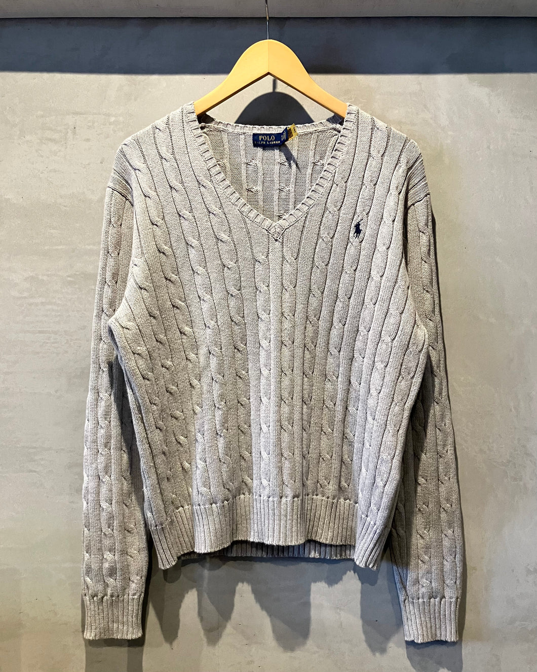 POLO Ralph Lauren-Cotton knit-(size XL)