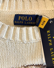画像をギャラリービューアに読み込む, POLO Ralph Lauren-Cotton knit-(size M)
