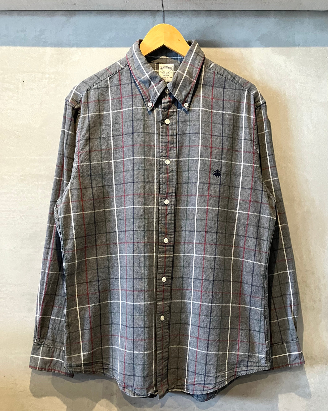 Brooks Brothers-L/S shirt-(size L)