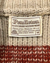 画像をギャラリービューアに読み込む, 70‘s PENDLETON-Knit jacket-(size M)Made in U.S.A.
