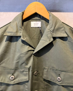 80’s U.S.ARMY-Utility shirt-(size 14 1/2-31)